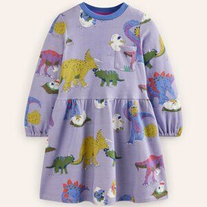 NWT Mini Boden Loopback Sweatshirt Dress